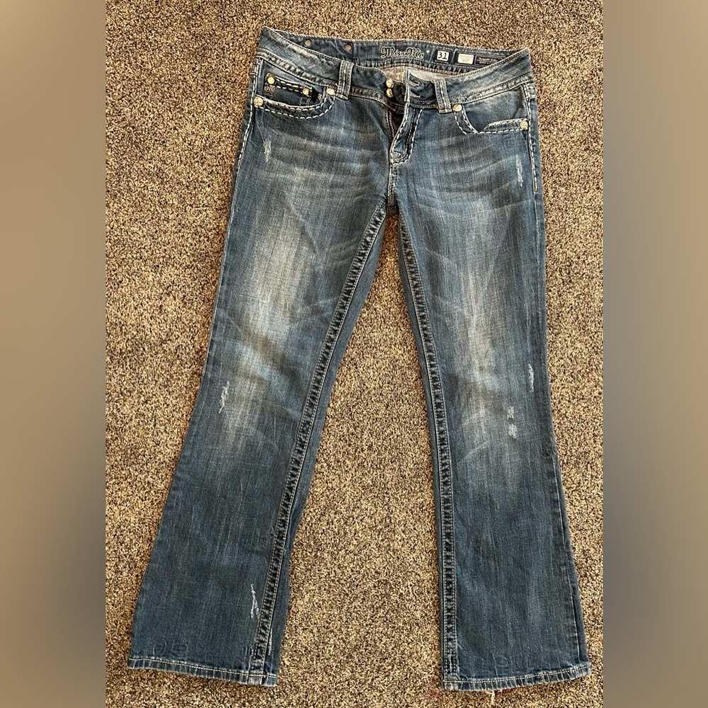Women's Miss Me bootcut Blue Jeans